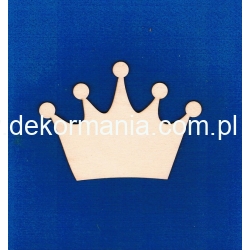 Korona 7,5x5,5cm, sklejka